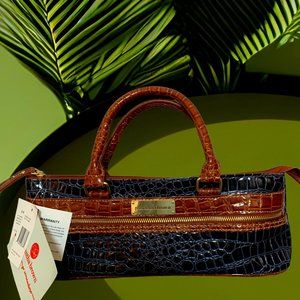Samantha Brown Travel Hand Bag Croc Embossed